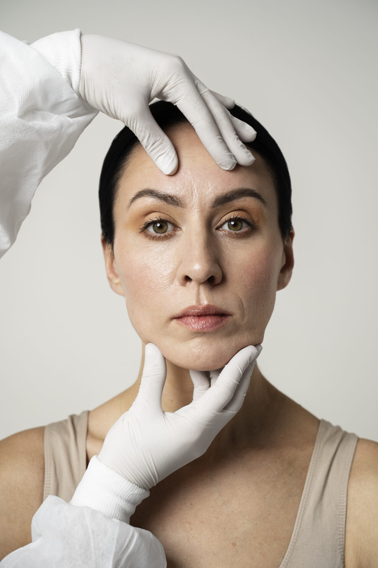 Avaliação facial relacionada ao tratamento da retração de pele