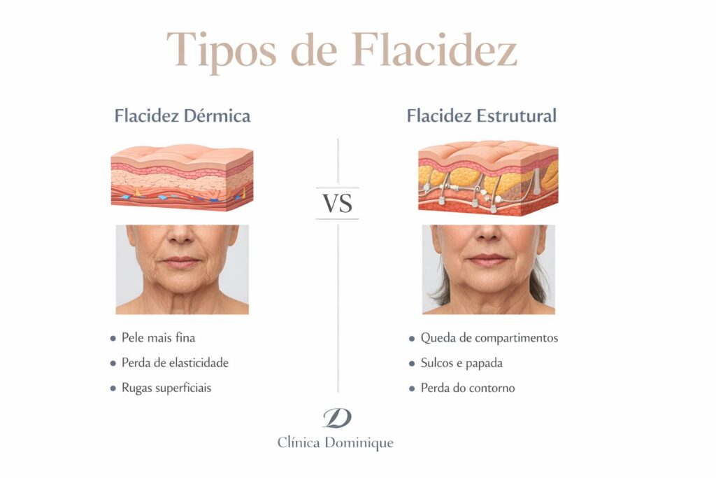 tipos de flacidez, 